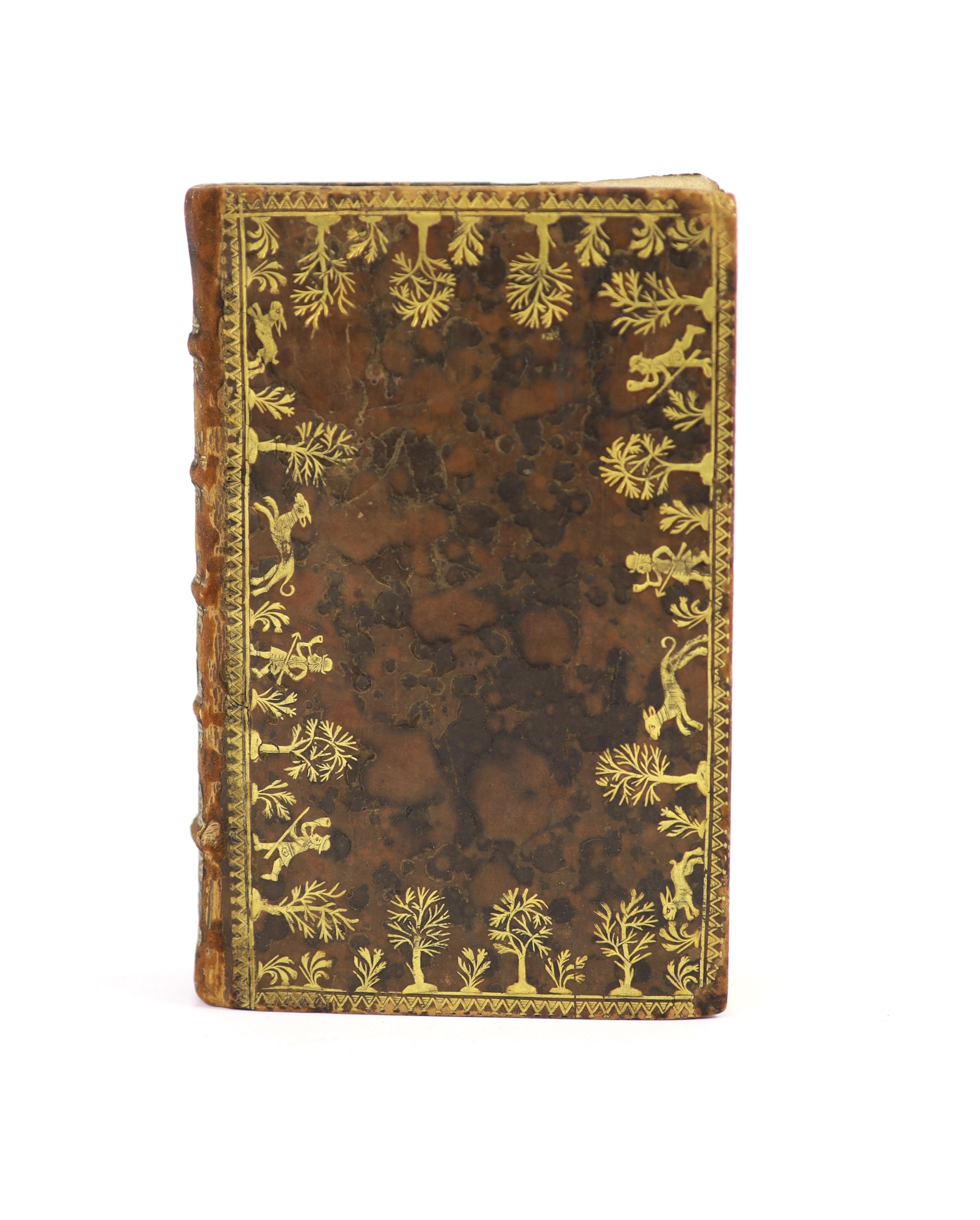 Fine early 18th century Dutch decorative binding - Circellaeus, Stephanus - Greek Testament: H Kainh Diaohkh Novum Testamentum Post Priores